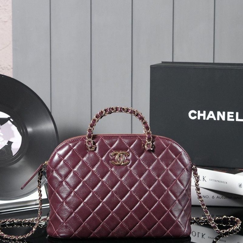 Ch*el top handle bags